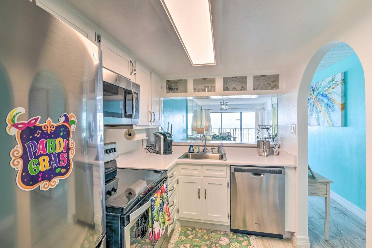 Galveston Oceanfront Condo With Balcony And View! Exterior foto