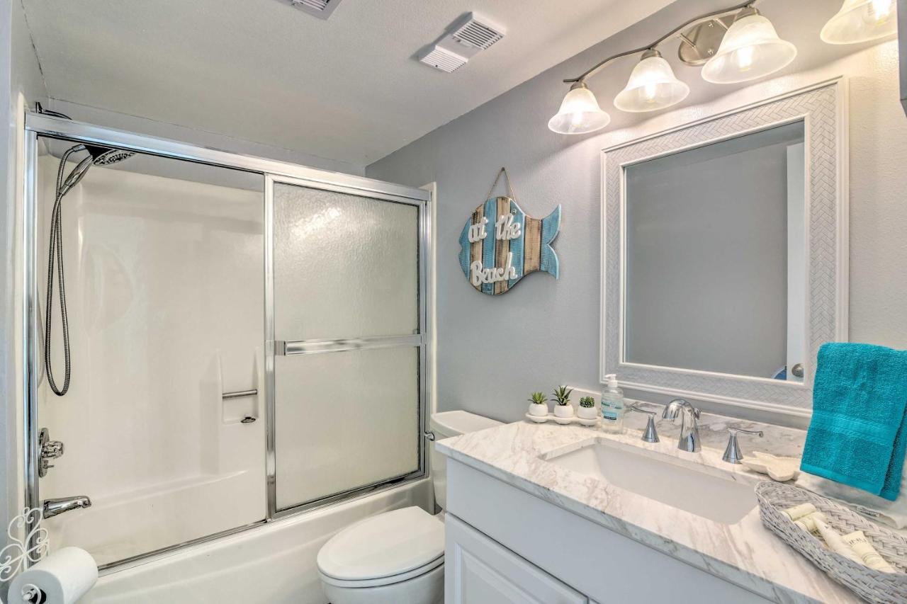 Galveston Oceanfront Condo With Balcony And View! Exterior foto