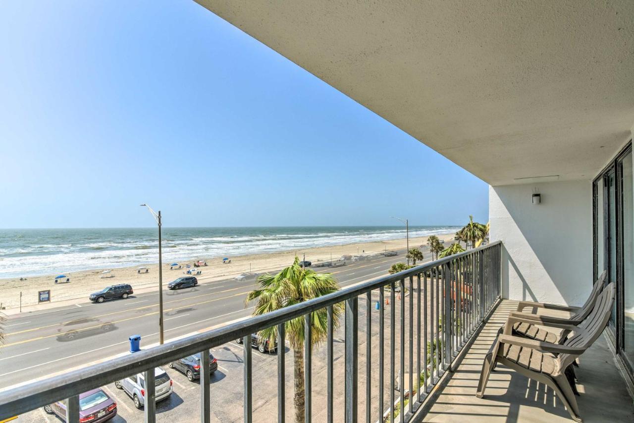 Galveston Oceanfront Condo With Balcony And View! Exterior foto